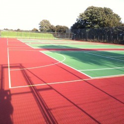 Netball Court Cleaning in Newtown 4