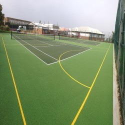 Netball Facility Fencing in Woodside 4