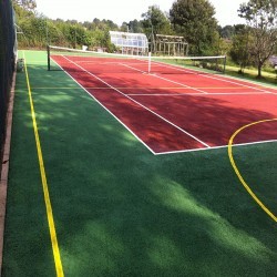 Netball Facility Fencing in Alford 11