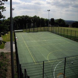 Netball Court Construction Costs in Newton 3