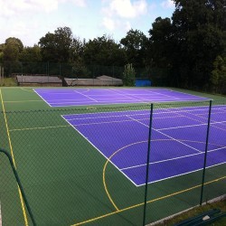 Netball Court Specialists in Aston 5