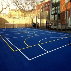 Netball Court Construction in Millbank 4