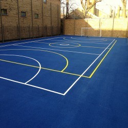 Netball Court Surfaces in Newton 8