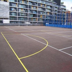 Netball Court Cleaning in Boughton 11