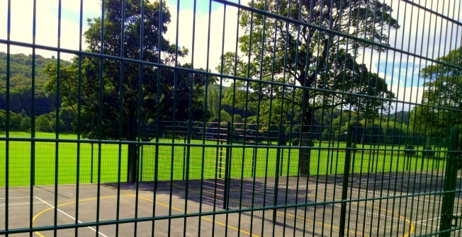 Netball Facility Fencing in Newtown