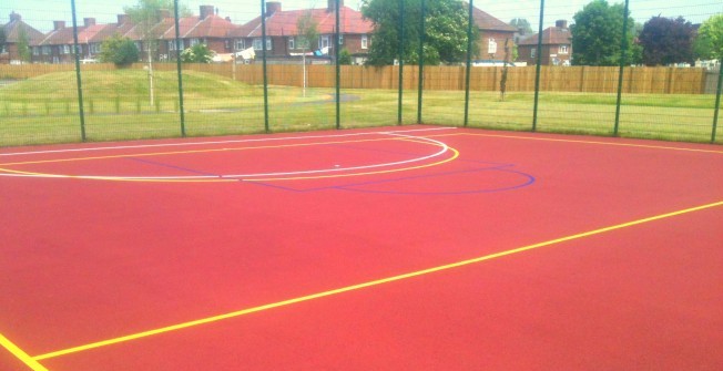 Outdoor Netball Facilities in West End