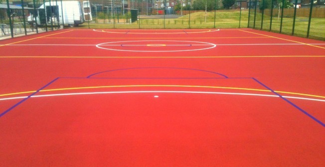 Netball Facility Sizes in Sutton