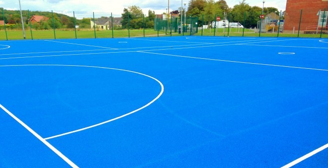 Specialists Netball Markings in Sutton