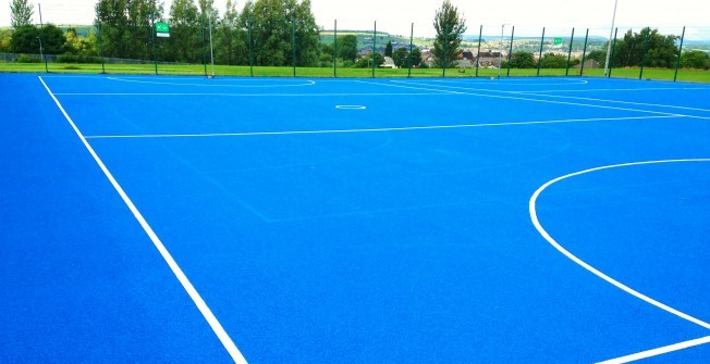 Netball Court Specialists in Aston