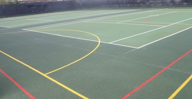 MUGA Facility Cleaning in Newtown